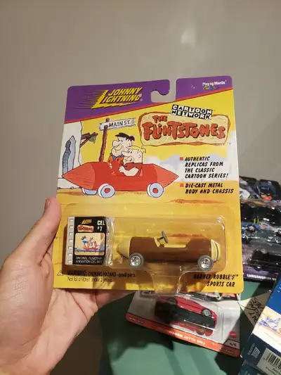 1998 Johnny Lightning Flintstones Barney Rubble's Sports Car, View more