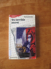 Livre Un terrible secret (Ginette Anfousse)