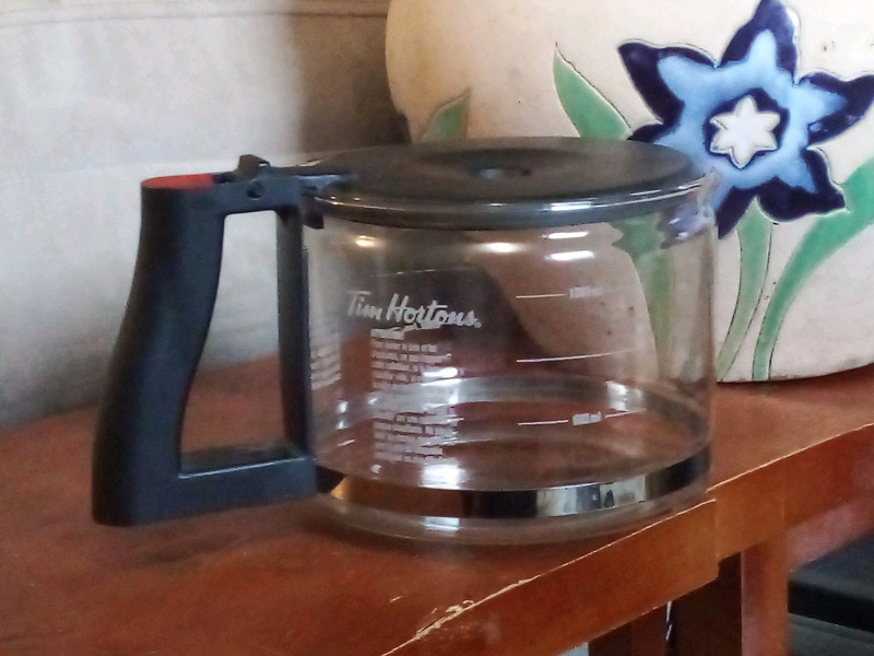 Tim Hortons glass replacement coffee pot for sale  
