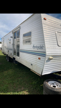 10  36-40’ living park tiny mobile home trailer live rental bunk