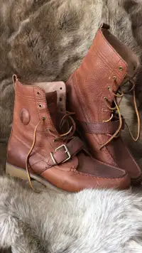 ★ POLO Ralph Lauren Leather BOOTS
