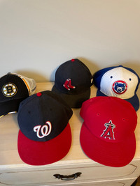 Baseball and hockey caps