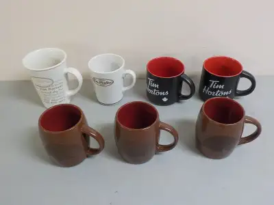 7 Tim Hortons Mugs, View more