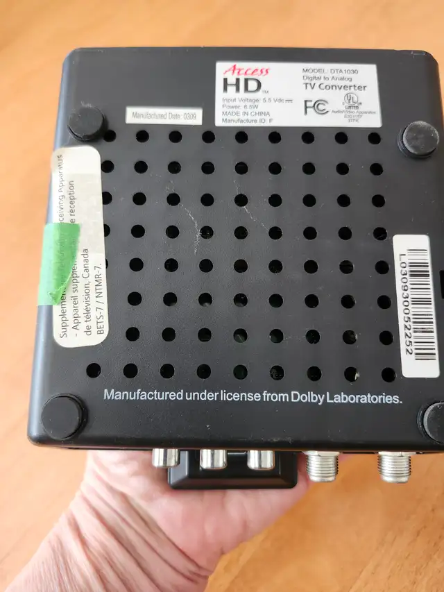Convertisseur digital à analogue pour TV in Video & TV Accessories in Sherbrooke - Image 3