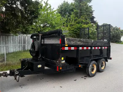 2006 Miska 12” dump trailer - Trailer is in good shape, does have some rot spots but can be patched...
