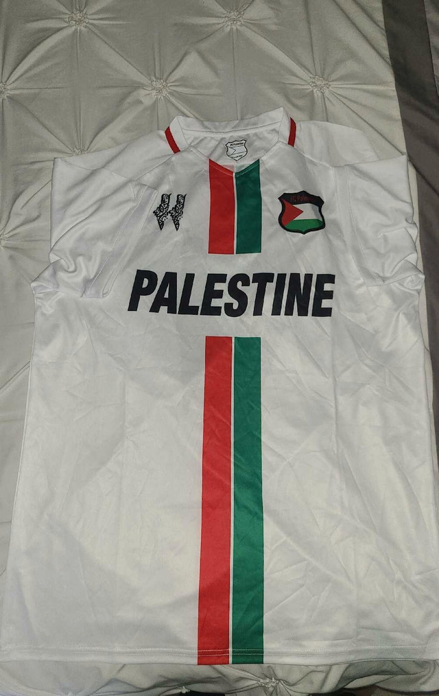 FC Palestina white jersey  in Men's in Mississauga / Peel Region