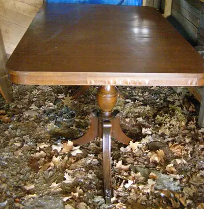 DUNCAN PHYFE DINING TABLE, View more