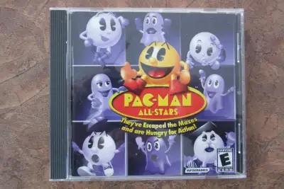 Pac-Man All Stars PC CD-ROM Infogrames Infogrames, 2002 No back insert Condition : Very Good Conditi...