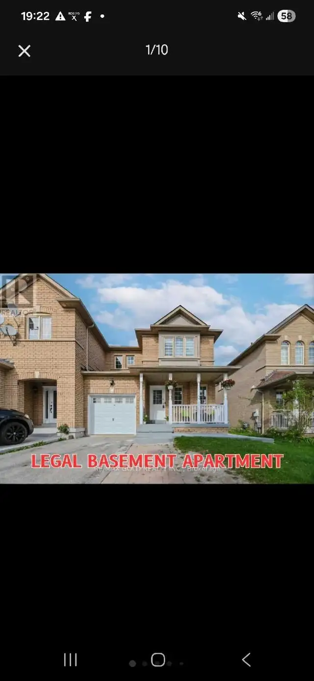 Two Bedrooms Basement for Rent in Brampton