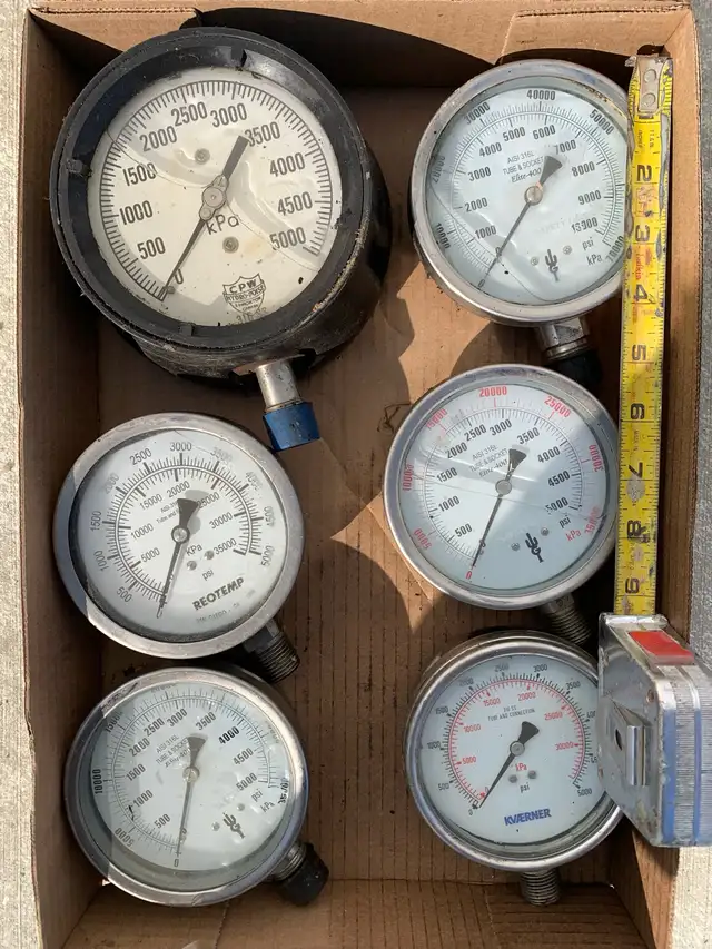 Hydraulic pressure gauges  in Other Business & Industrial in Edmonton - Image 3