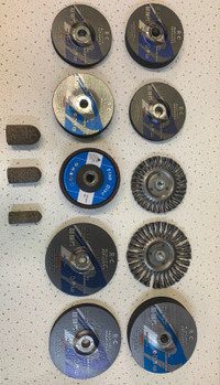 Grinding Discs, Buffing Wheels, Flapper Discs, Cone stones