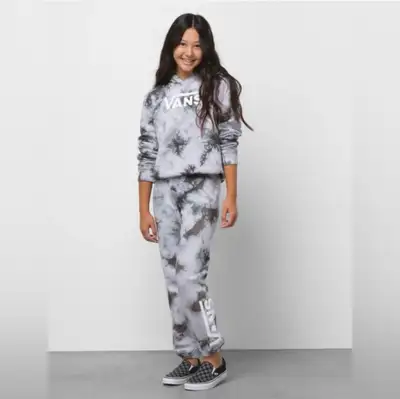 Kids(girls) grey & light lavender, tie-dye sweatpants from Van’s. Worn a few times • 10/10 condition...