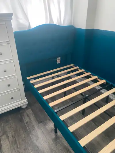 Matching fabric Twin Bed Frames, View more
