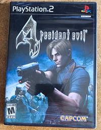 Resident Evil 4 for PS2 Sealed brand new.