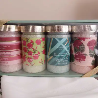 Christian Siriano 4 piece bath salts, View more