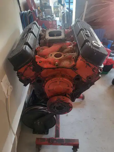 It needs a sleeve for one cylinder and one of the heads is damaged. Best offer The code at the back...
