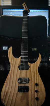 ET Guitar Warmachine (Blackmachine BK copy)