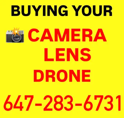 Buying Your Camera Lenses, Drones & Gear, View more