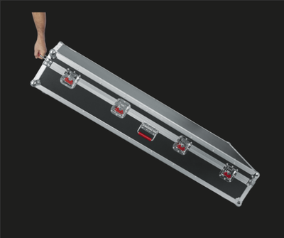 Gator Extra Large 88-note flight case w/ wheels, View more