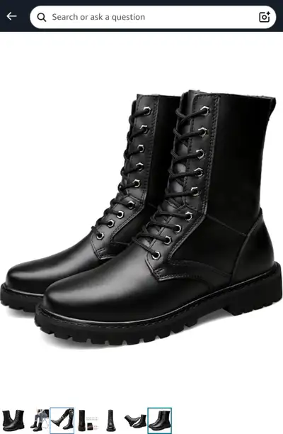 SELLING A NEW PAIR OF MENS WINTER BOOTS IF YOU'RE WEARING WARM SOCKS I RECOMEND 13 TO A 13,5 COMFTAB...
