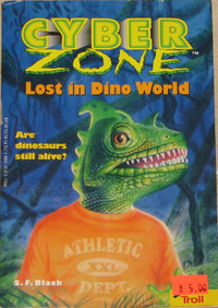 Cyber Zone Lost in Dino World Book