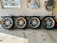 22" Stance Wheels & Michelin Tires | Jeep GC, Durango, SRT