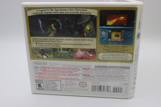 The Legend of Zelda: Ocarina of Time 3D - Nintendo 3DS Standard in Nintendo DS in City of Halifax - Image 4