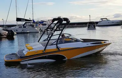 Moving, so must sell prior to March: 2018 Campion WS18 Wake Surf Boat – Turnkey Package with Trailer...