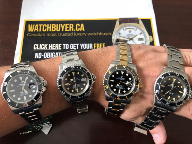 CASH PAID FOR FOR ROLEX, NEW, USED, AND VINTAGE. #1 WATCHBUYER dans Bijoux et montres  à Fort Saint-John - Image 3