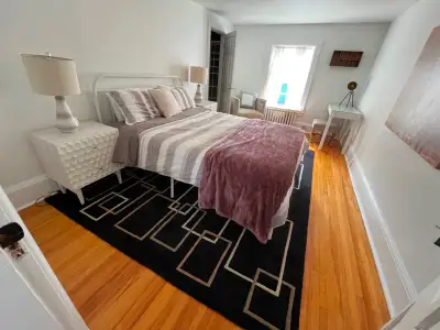 Beautifully appointed apartment within a few minutes walk to downtown Sydney, NSCC, shopping and Res...