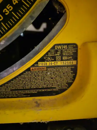DeWalt DW745, View more