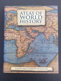 Atlas of World History Hardcover Book