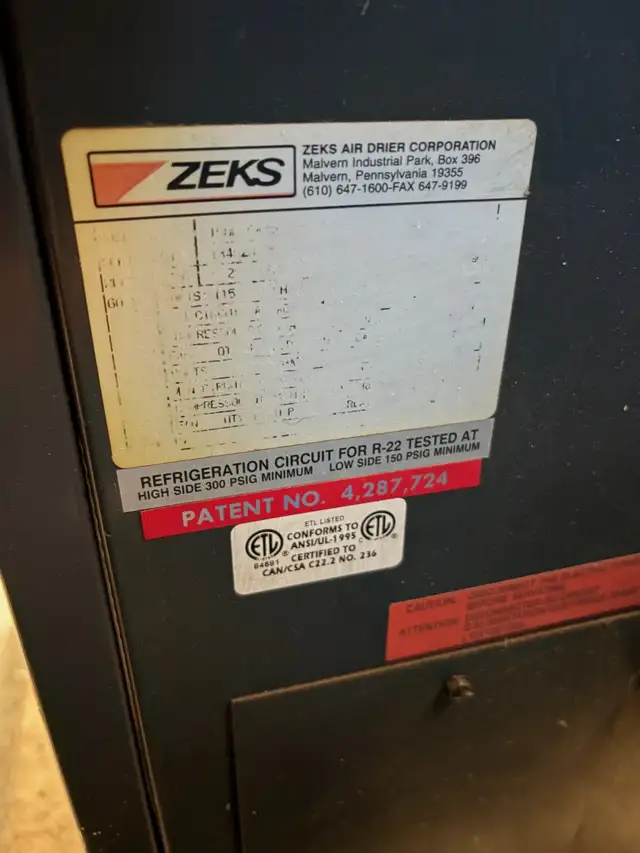 Secheur air Zeks Heatsink air dryer in Other in Drummondville - Image 4