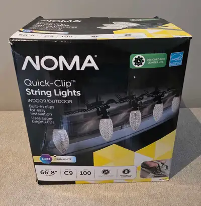 NOMA Quick-Clip String Lights, View more