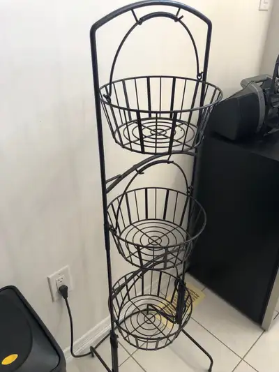 Metal Basket Stand, View more
