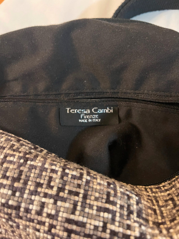 Teresa Cambi tweed purse~Messenger Bag~shoulder bag in Women's - Bags & Wallets in Barrie - Image 3