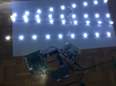 PARTS ,Sanyo 50” 4K UHD HDR10 Roku Smart TV, FW50R79FC Power Board 70 dollars Main Board 80 dollars...