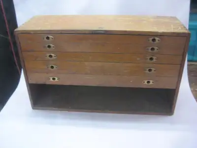 vintage toolbox and contents, View more