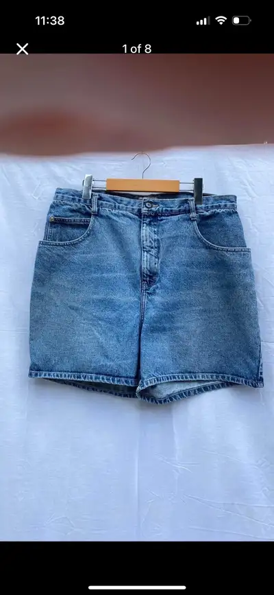 Vintage Crossroads Woman Mom Jean Shorts, View more