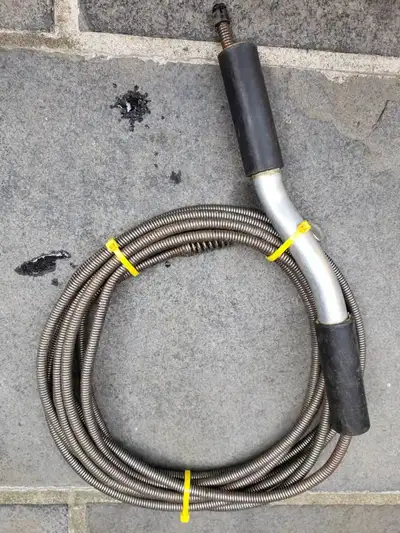 Used drain cleaning spring cable, 15', good condition. Jane St./St.Clair. W area pick up