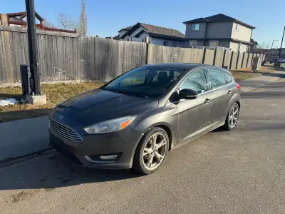 Selling my 2016 Ford Focus Titanium 2.0L Active status no claims or accidents Body needs tlc Transmi...
