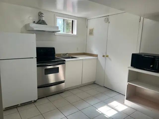 Two Bedroom Basement Apt in Scarborough