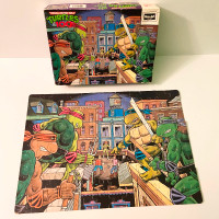 Vintage 1990 TMNT Teenage Mutant Ninja Turtles Jigsaw Puzzle