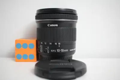 Canon EF-S 10-18mm f/4.5-5.6 IS STM Lens, View more