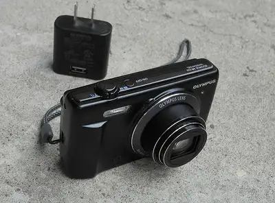 Olympus VR-350 16MP 10x Zoom Digital Camera w/ Extra Battery, View more