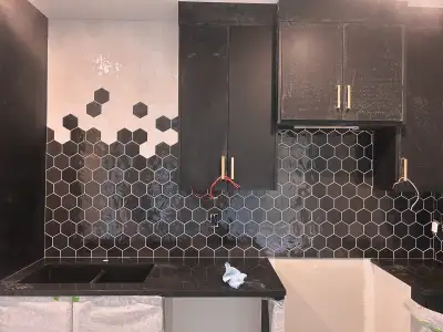 Professionall tile installation, View more