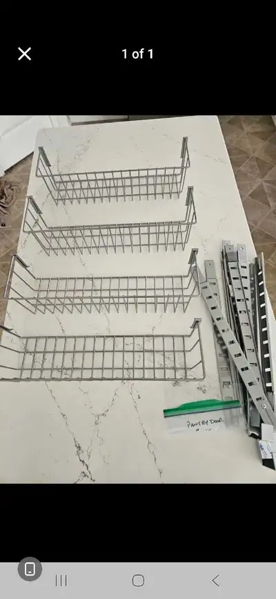 4 Tier pantry shelf/ over the door, View more