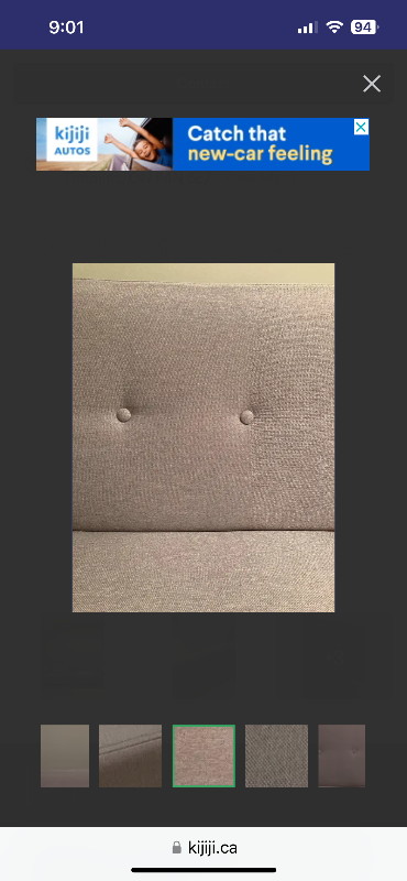 Brand new light gray sofa with two sided pockets in Couches & Futons in Timmins - Image 5