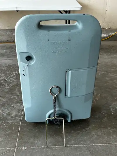 Portable sewer tank for camping selling for 150. 25 gallons