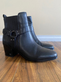 SAM EDELMAN Dalma Ankle Boots  Leather Black